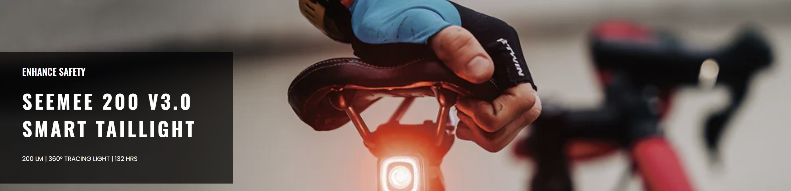 Magicshine SEEMEE 200 V3.0 zadná blikačka a brzdové svetlo s USB-C nabíjateľné SvetelnaPosta
